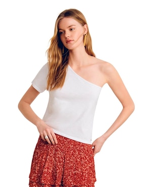 Blusa Brownie manga corta para mujer