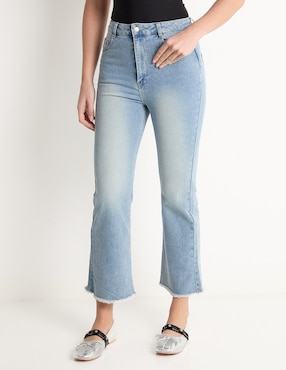 Jeans Straight That's It Corte Cintura Para Mujer