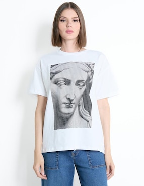 Playera Manga Corta That's It Cuello Redondo Para Mujer