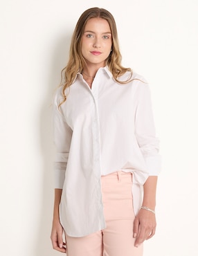 Blusa Camisera That's It Manga Larga Para Mujer