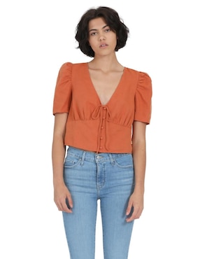 Blusa Levi's Manga Corta Para Mujer