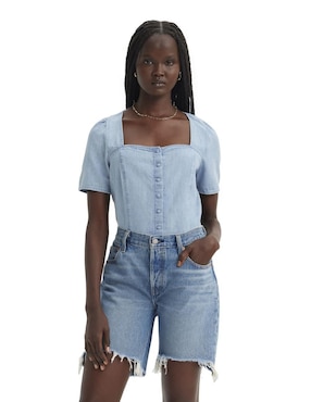 Blusa Levi's Manga Corta Para Mujer