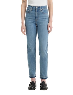 Jeans Straight Levi’s 724 Corte Cintura Para Mujer