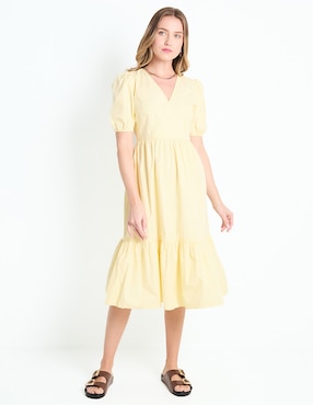 Vestido Midi Casual That's It Para Mujer