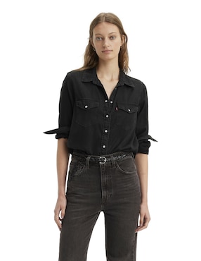 Blusa Levi's Manga Larga Para Mujer