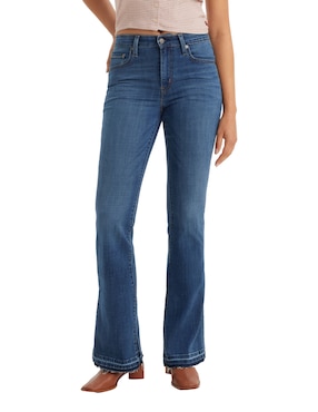 Jeans Amplio Levi's 726 Corte Cintura Alta Para Mujer