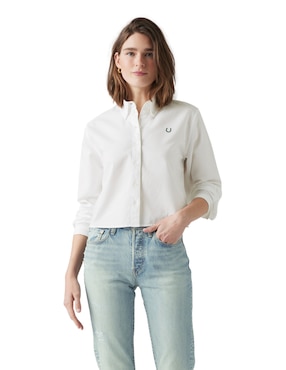 Blusa Camisera Levi's Manga Larga Para Mujer