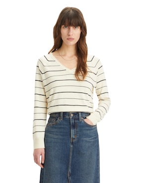 Suéter Levi's Cuello V Para Mujer