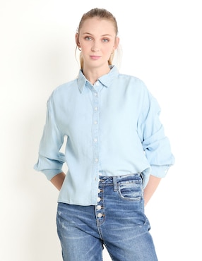 Blusa Camisera Levi's Manga Larga Para Mujer