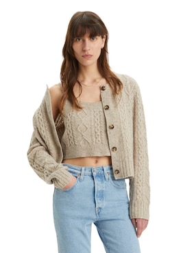 Suéter Levi's Cuello Redondo Para Mujer