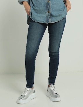 Jeans Skinny American Eagle Corte Cintura Para Mujer