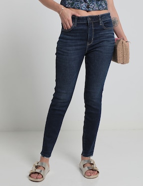 Jeans Skinny American Eagle Corte Cintura Para Mujer