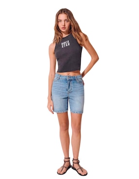 Playera Brownie cuello redondo para mujer