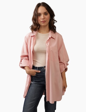 Blusa Camisera American Eagle Manga Larga Para Mujer