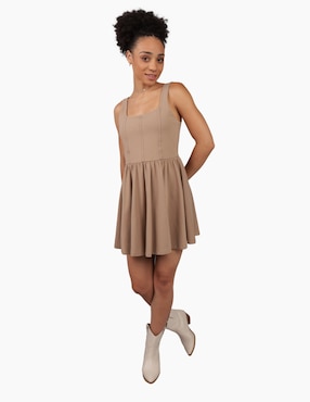 Vestido Mini Casual American Eagle Para Mujer