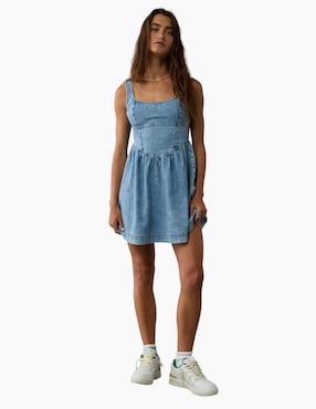 Vestido Mini Casual American Eagle Para Mujer