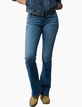 Jeans Boot American Eagle Curvy Flare Corte Cintura Para Mujer