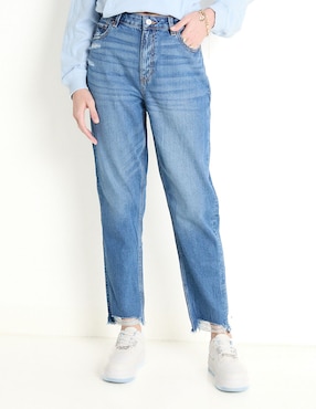 Jeans Mom American Eagle Corte Cintura Para Mujer