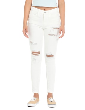 Jeans Ultra Skinny Levi's Corte Media Cintura Para Mujer