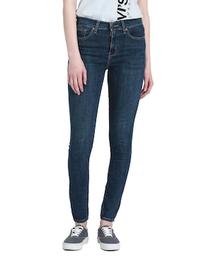 Jeans Ultra Skinny Levi's Corte Media Cintura Para Mujer