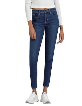 Jeans Skinny Levi's Corte Media Cintura Para Mujer