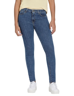 Jeans Skinny Levi's Corte Media Cintura Para Mujer