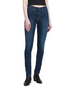 Jeans Skinny Levi's Corte Media Cintura Para Mujer