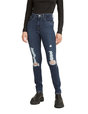 Jeans Skinny Levi's 721 Media Cintura Para Mujer