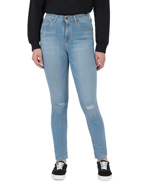 Jeans Skinny Levi's Corte Media Cintura Para Mujer