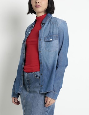 Top Sexy Jeans cuello alto
