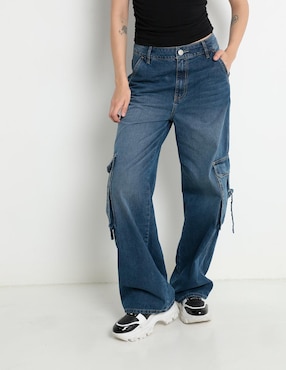 Jeans Mom Sexy Jeans Corte Cintura Para Mujer