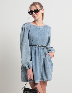 Vestido Mini Casual American Eagle Para Mujer