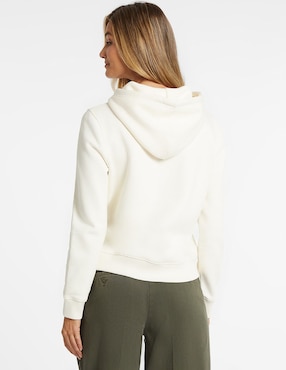 Sudadera con capucha y bolsa Guess Jeans para mujer