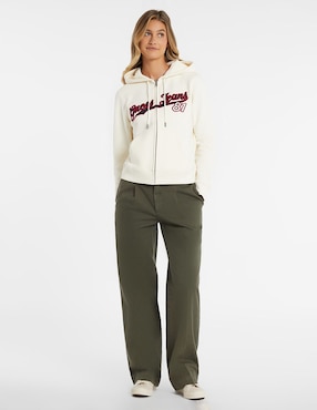 Sudadera con capucha y bolsa Guess Jeans para mujer