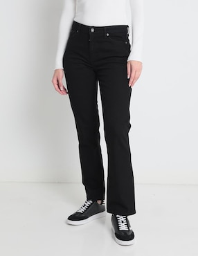 Jeans Straight GUESS Corte Cintura Alta Para Mujer