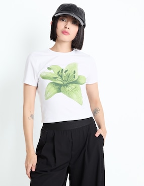 Playera Manga Corta That's It Cuello Redondo Para Mujer