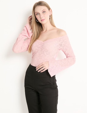 Blusa That's It Manga Larga Para Mujer