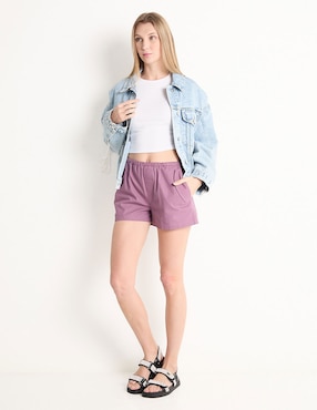 Playera manga corta That's It cuello redondo para mujer