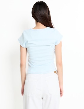 Playera manga corta Princess Polly cuello redondo para mujer