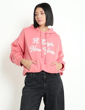 Sudadera Capucha Y Bolsa American Eagle Para Mujer