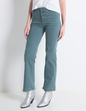 Pantalón Brownie Straight Para Mujer