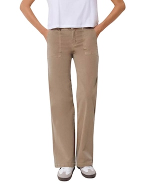 Pantalón Brownie Straight Para Mujer