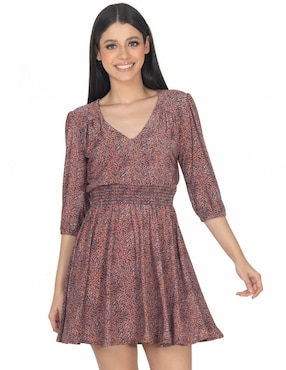 Vestido Corto Casual Sarah Bustani Para Mujer