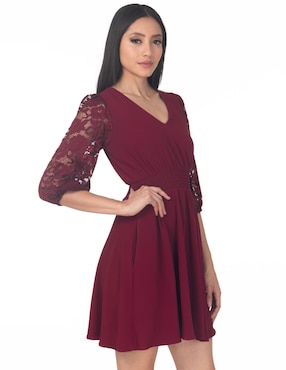 Vestido Corto Casual Sarah Bustani Para Mujer