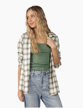 Blusa American Eagle Manga Larga Para Mujer