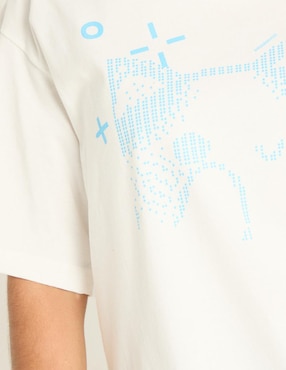 Playera manga corta Ppaayyss cuello redondo para mujer