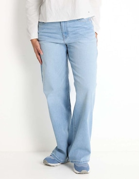 Sexy Jeans relajado corte cintura para mujer