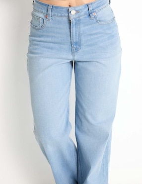 Sexy Jeans relajado corte cintura para mujer