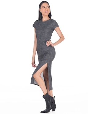 Vestido Midi Casual Sarah Bustani Para Mujer