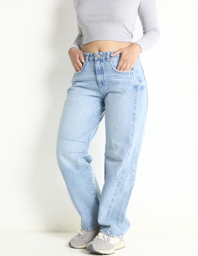 Jeans Straight Sexy Jeans Corte Cintura Para Mujer